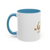 God Money Power (GMP) Accent Coffee Mug — Inspirational Religious Coffee Cup