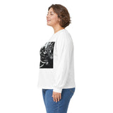 Angel Of Death Long Sleeve Tee — Dark Fantasy Angel & Serpent Graphic