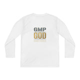 Youth Long Sleeve Tee — GMP GOD Money Power Graphic