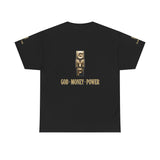 God · Money · Power Tee — GMP Gold Block Logo T-Shirt