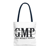 GMP "God Money Power" Graphic Tote Bag – Faith & Hustle Everyday Carry