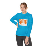GMP "God Money Power" Youth Long Sleeve Tee - Orange Logo