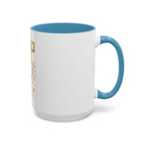 GMP God Money Power Accent Coffee Mug – Gold Tiger Design (11/15oz)