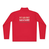 Unisex Quarter-Zip Pullover