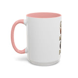 Coffee Mug — "God Money Power" Crown & Gauntlet Accent Ceramic Mug (11/15oz)