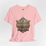 God Money Power Graphic Tee