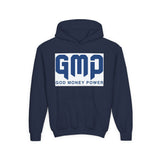 GMP “God Money Power” Youth Hoodie — Bold Faith & Motivation Pullover