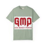 T-Shirt — GMP Bold Logo “God Money Power” Graphic Tee