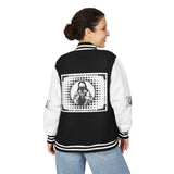 Letterman Jacket — Black & White Vintage Portrait Patch