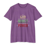 God Money Power T-Shirt — Inspirational Faith & Wealth Graphic Tee
