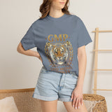 GMP Tiger Crest T‑Shirt — "God Money Power" Graphic Tee