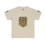 T-Shirt — Gold 3D 'Good Money Power' Graphic Tee