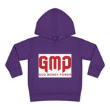 Toddler Hoodie — 'GMP' God Money Power Red Logo Pullover