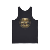 God Money Power Tank — Inspirational Faith & Hustle Graphic Tank Top
