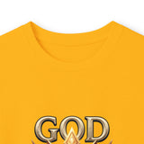 Long Sleeve Tee — GOD MONEY POWER Graphic Shirt