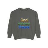 God Money Power Sweatshirt — Inspirational Faith & Wealth Crewneck