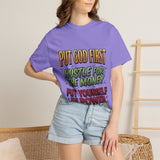 Put God First Hustle For The Money T-Shirt
