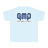 GMP "God Money Power" Youth Tee — Vintage Logo Graphic Shirt