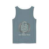 GMP Monogram Tank Top — Gold Metallic Circle Logo