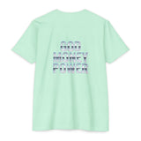 God Money Power Graphic T-Shirt — Blue Anime-Inspired Streetwear