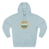 GMP God Money Power Hoodie — Retro Laurel Crest Graphic Hoodie