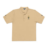 Embroidered Sunflower Polo Shirt