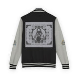 Letterman Jacket — 'God Money Power' Graphic Varsity Jacket