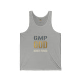GMP GOD Money Power Tank Top — Motivational Gold Graphic Tank