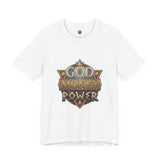 God Money Power Graphic Tee