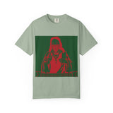 T‑Shirt — Retro Holiday Madonna Graphic Tee (green & red)