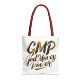 God Money Power (GMP) Tote Bag — Inspirational Faith & Prosperity Canvas Tote