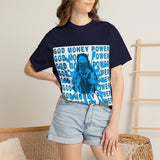 God Money Power Graphic T-Shirt