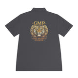 GMP Tiger Crest Polo — God Money Power Chest & Back Logo