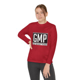 Youth Long Sleeve Tee — GMP "God Money Power" Graphic