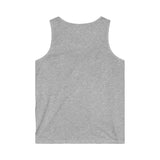 Tank Top — "God, Money, Power" Vintage Emblem Sleeveless Tee