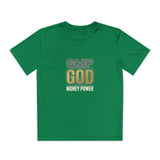 Youth T‑Shirt — GMP GOD Money Power Graphic Tee