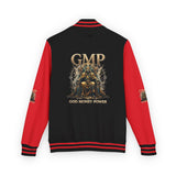 Letterman Jacket — GMP 'God Might Power' Vintage Crest Varsity Jacket