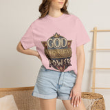 God Money Power Retro Crest T-Shirt