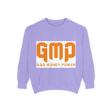 GMP ‘God Money Power’ Sweatshirt — Bold Orange Logo Crewneck