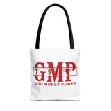 God Money Power (GMP) Red Logo Tote Bag – Faith & Wealth Statement Tote