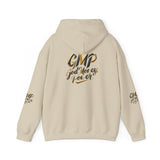 God Money Power (GMP) Hoodie – Inspirational Gold Script Pullover