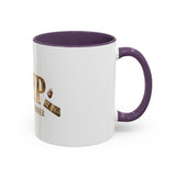 God Money Power (GMP) Accent Coffee Mug — Inspirational Religious Coffee Cup