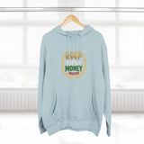 GMP God Money Power Hoodie — Retro Laurel Crest Graphic Hoodie