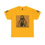 Jesus Bandana Graphic Tee — "God Money Power" Streetwear T-Shirt
