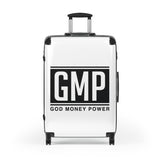 GMP 'God Money Power' Carry-On Suitcase – Bold Travel Luggage