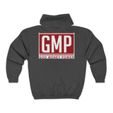 GMP God Money Power Zip Hoodie — Bold Faith & Prosperity Full‑Zip Sweatshirt