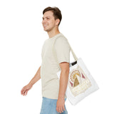 Tote Bag — 'God Money & Power' Pyramid Graphic Tote