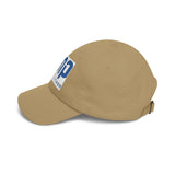 GMP "God Money Power" Embroidered Dad Cap - White Religious Baseball Hat