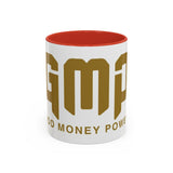 GMP Coffee Mug — "Good Money Power" Accent Ceramic Mug (11/15oz)
