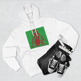 Jesus 'Keep Moving Forward' Hoodie — Retro Red & Green Graphic Pullover